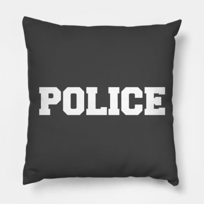 Police Throw Pillow Official Police Merch