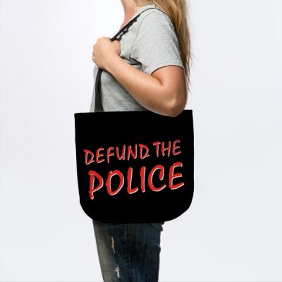 Defund The Police Tote Official Police Merch