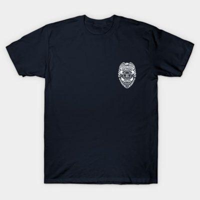 Us Military Police Veteran White Badge T-Shirt Official Police Merch