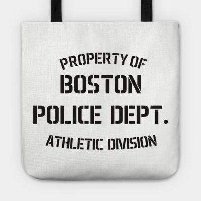 Property Of Boston Police Dept Tote Official Police Merch