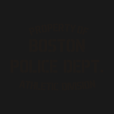 Property Of Boston Police Dept Crewneck Sweatshirt Official Police Merch