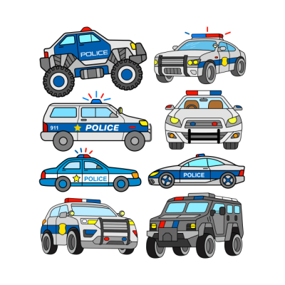 Us Police Cars And Vehicles Tapestry Official Police Merch