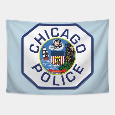 Chicago Pd Patch Tapestry Official Police Merch