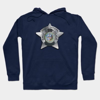 Chicago Pollice Badge Hoodie Official Police Merch