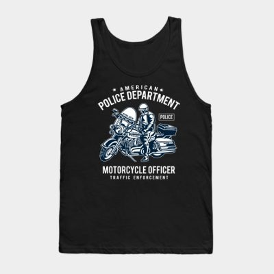 American Police Department Tank Top Official Police Merch