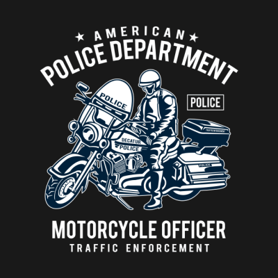 American Police Department Tank Top Official Police Merch