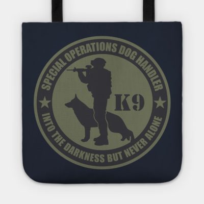 Special Operations Dog Handler Tote Official Police Merch