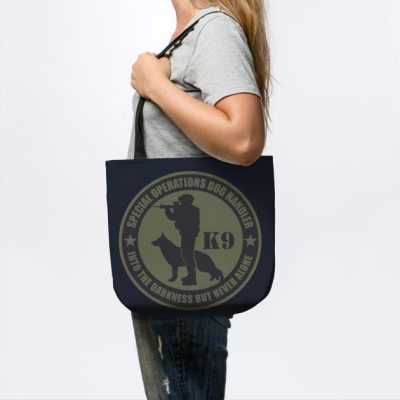 Special Operations Dog Handler Tote Official Police Merch