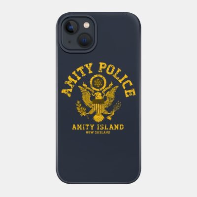 Jaws Amity Police Phone Case Official Police Merch