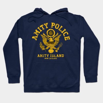 Jaws Amity Police Hoodie Official Police Merch