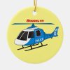 cute police department helicopter chopper cartoon ceramic ornament r0b9739790007484faec8a6413f5d8b81 x7s2y 8byvr 1000 - Police Gifts