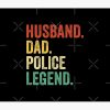 Police Vintage Dad, Police Gifts, Police Gifts, Police Dad Police Legend Shirt, Retro Dad Tees, Fathers Day Police Gifts Tapestry Official Police Merch