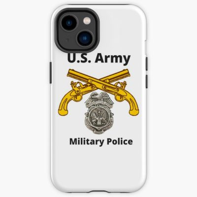 Military Police Pistols And Badge Iphone Case Official Police Merch