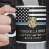 police blue line flag congratulations retirement coffee mug r rwyy7 1000 - Police Gifts