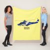 police helicopter cartoon illustration fleece blanket r57c0d98941454e09b4645e816ca408ce ee3yx 8byvr 1000 - Police Gifts