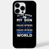 police officer son is my world police mom police d case mate iphone case r7665fefee376410cbd8152fd4ec31187 s0dnx 1000 - Police Gifts