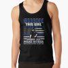 His Girl Is Protected By A Hot Police Officer Tank Top Official Police Merch