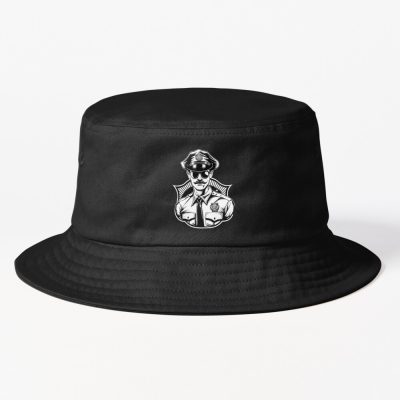 Police Officer , Cop Art Bucket Hat Official Police Merch