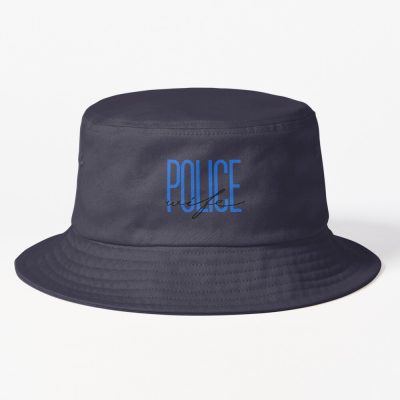 Police Wife - Thin Blue Line - Police Officer Wife - Police Wifey Bucket Hat Official Police Merch