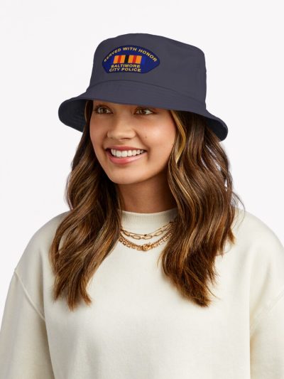 Served With Honor Baltimore City Police Bucket Hat Official Police Merch