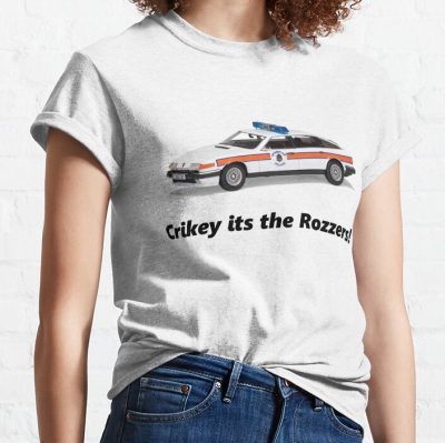 Rover Sd1 - Crikey It'S The Rozzers Super Cool T-Shirt & Clothing Design T-Shirt Official Police Merch