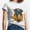 Lion Police Wildlife Lion Safari Animal Lover 54 T-Shirt Official Police Merch