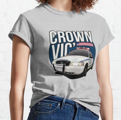 Ford Crown Victoria Police New York T-Shirt Official Police Merch