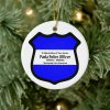 st michaels shield style 2 circular ceramic ornament rb4bc8c8752f643b781829b4abe1fd5bd 05wi1 8byvr 1000 - Police Gifts