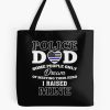 Police Dad Shirt Proud Police Officer Dad Gifts Tote Bag Official Police Merch