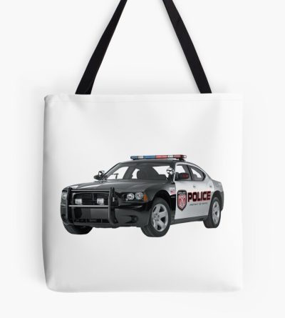 Police Car Tote Bag Official Police Merch