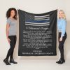 thin blue line flag police policemans prayer fleece blanket r52eb2db9c2c44bc3bfca4991529980a0 ee3yx 8byvr 1000 - Police Gifts