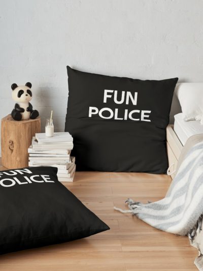 Fun Police Throw Pillow Official Police Merch