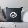 National Police Raid Throw Pillow Official Police Merch