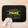 Police Job Dad Mom Hudband Mens Shirt, Best Police In The Galaxy, Funny Police Birthday Christmas Gift Gift Bath Mat Official Police Merch