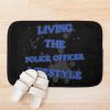 Police Officer Lifestyle Bath Mat Official Police Merch