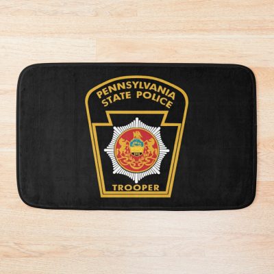 Pennsylvania State Police Seal Bath Mat Official Police Merch