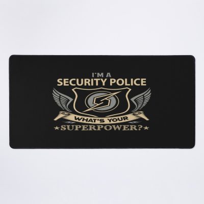 Security Police - Superpower Mouse Pad Official Police Merch