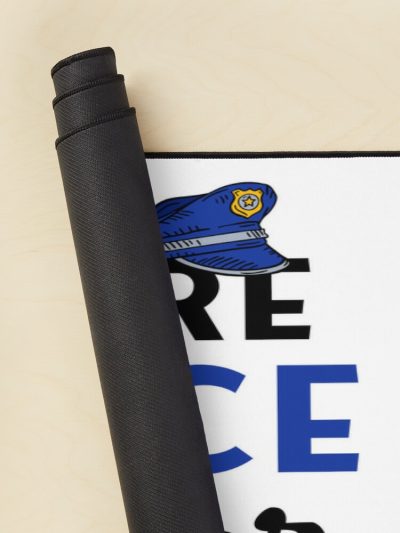 Future Police Officer Mouse Pad Official Police Merch