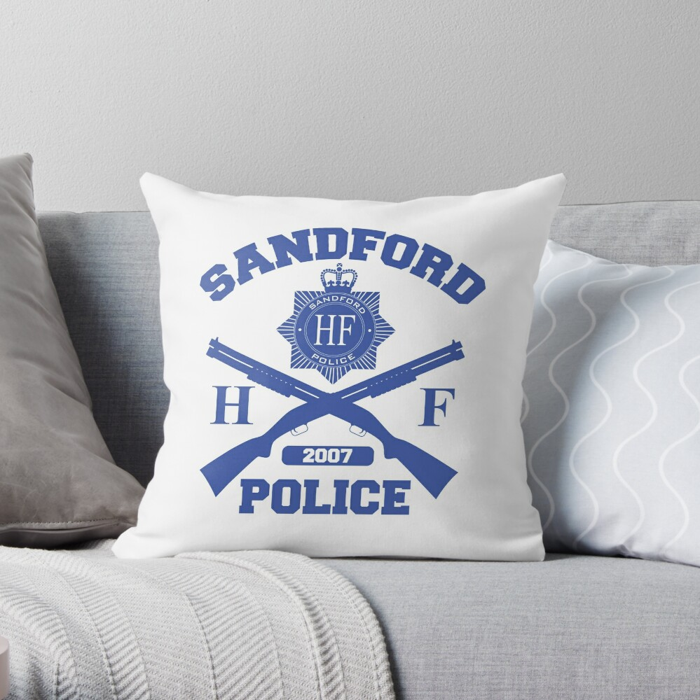 Sandford Police Throw Pillow