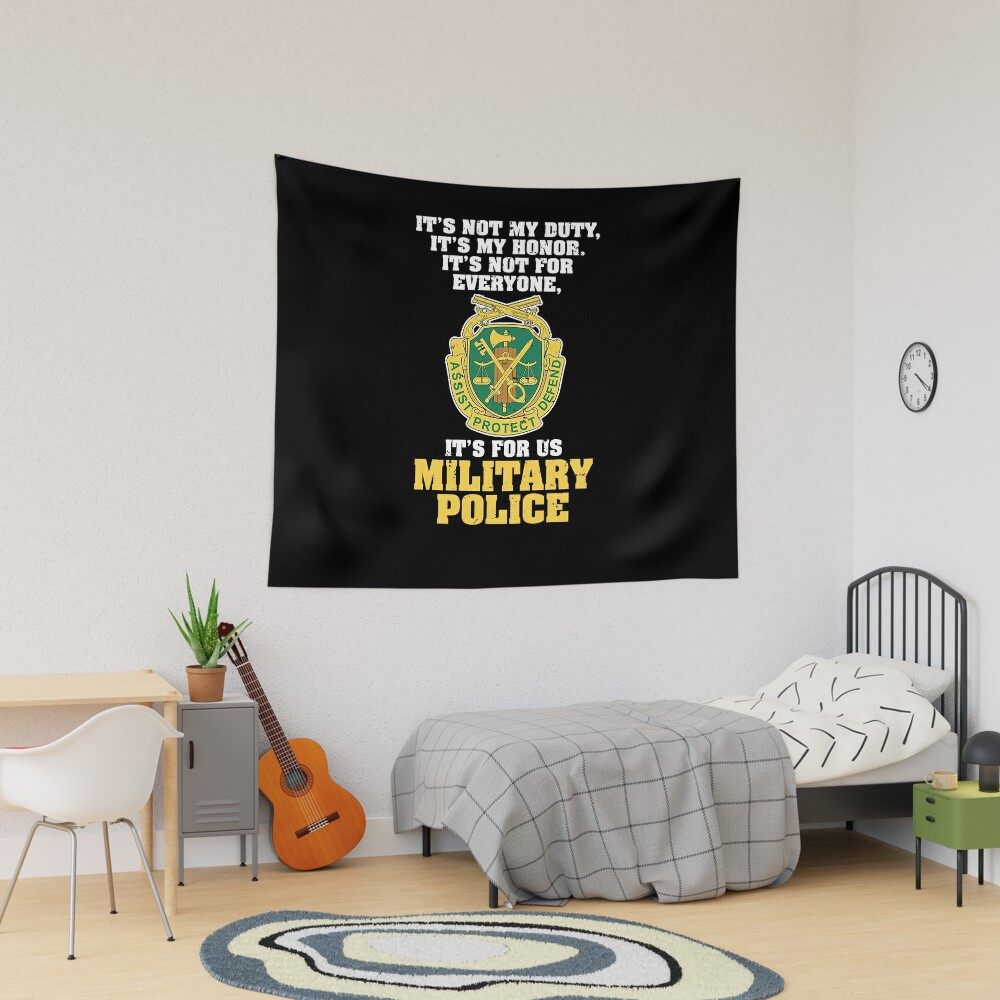 Police It’s Not My Duty, It’s My Honor Tapestry