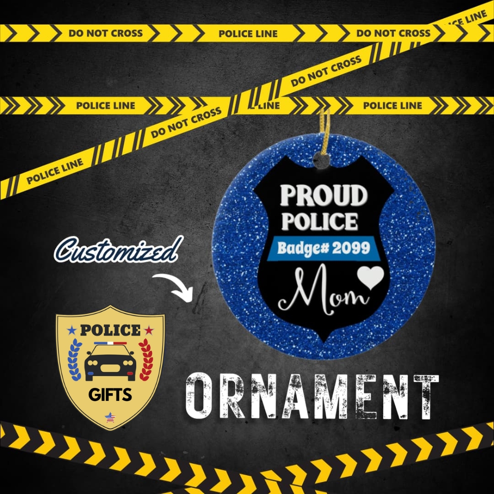 POLICE GIFTS LOGO ornament - Police Gifts